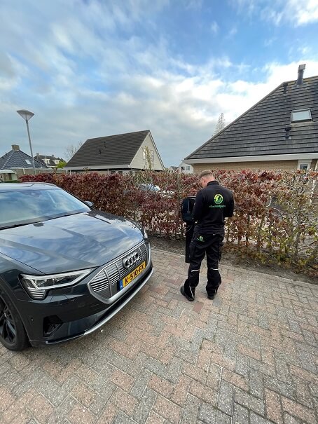 Webasto laadpaal te Delfzijl